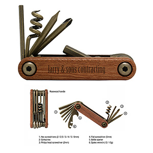 OR1451-C-FINLEY MILL MULTI-TOOL™-Rosewood (Clearance Minimum 20 Units)